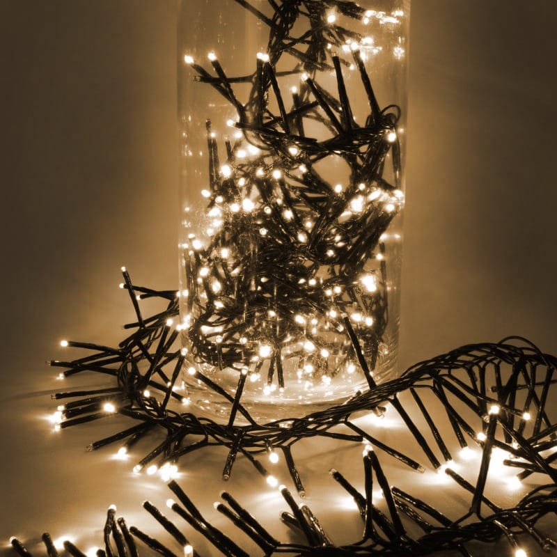 Warm White LED String Lights - 360 LEDs (with 8 Functions) - 3 Metres