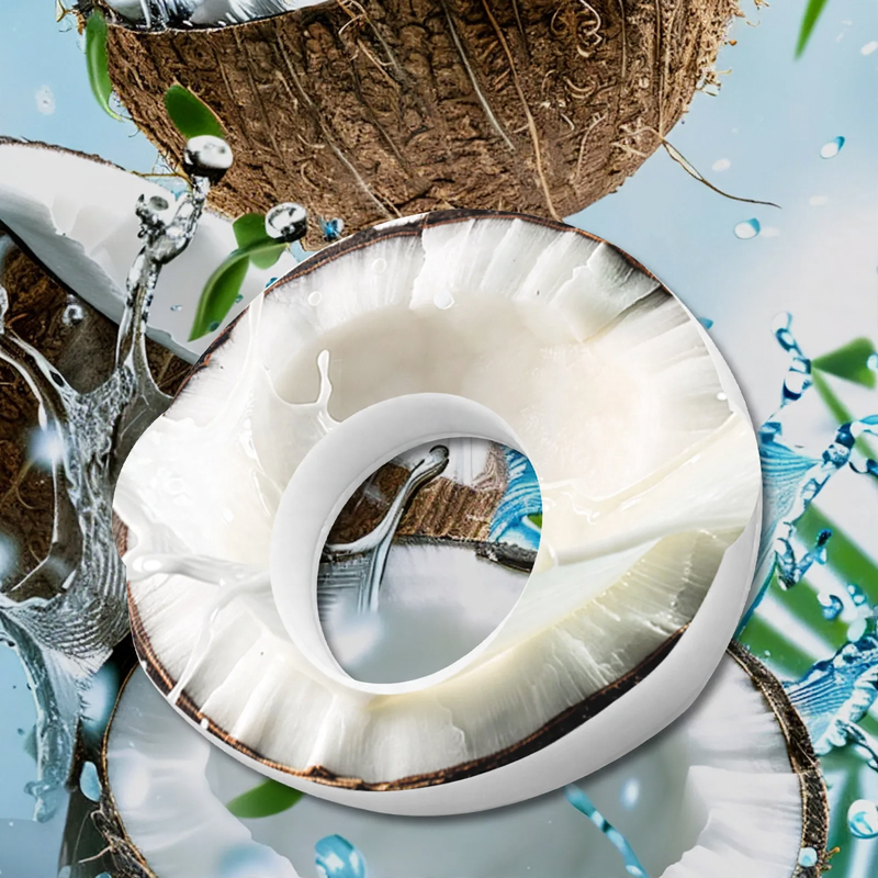 Water Bottle with Aroma Ring and Straw, 600 ml