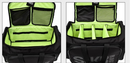 Water-Resistant Multi-Compartment Sneaker &amp; Gear Travel Bag