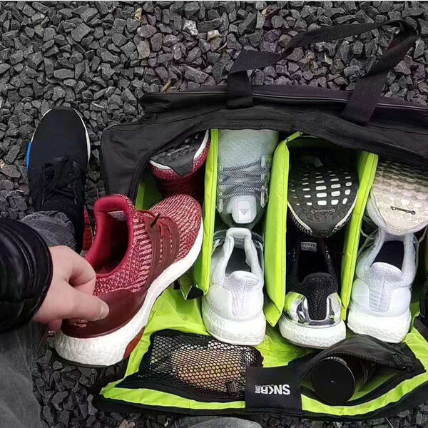 Water-Resistant Multi-Compartment Sneaker &amp; Gear Travel Bag