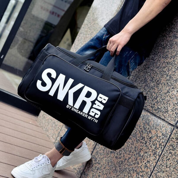 Water-Resistant Multi-Compartment Sneaker &amp; Gear Travel Bag
