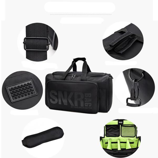 Water-Resistant Multi-Compartment Sneaker &amp; Gear Travel Bag
