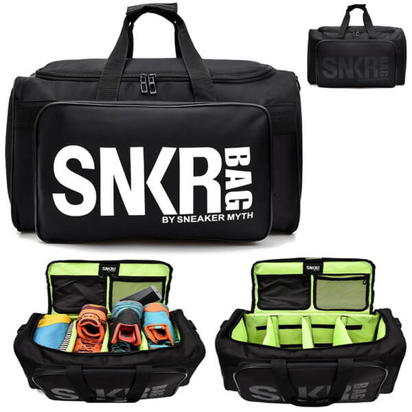 Water-Resistant Multi-Compartment Sneaker &amp; Gear Travel Bag