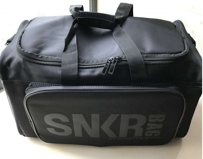 Water-Resistant Multi-Compartment Sneaker &amp; Gear Travel Bag