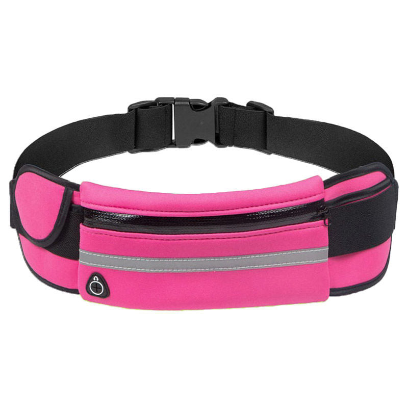 Water-Resistant Running Waist Belt – 1+1 FREE Fitness &amp; Travel Storage Pack