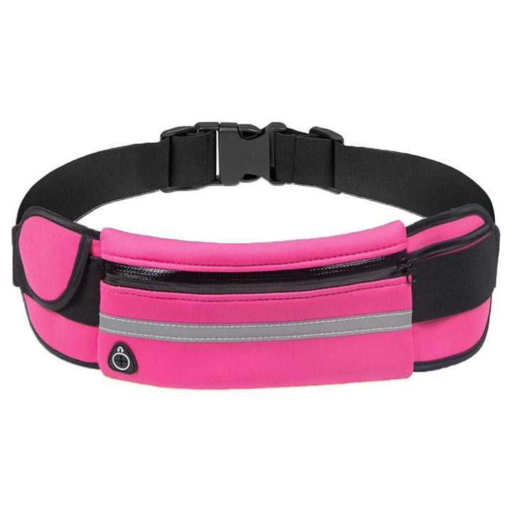 Water-Resistant Running Waist Belt – 1+1 FREE Fitness &amp; Travel Storage Pack
