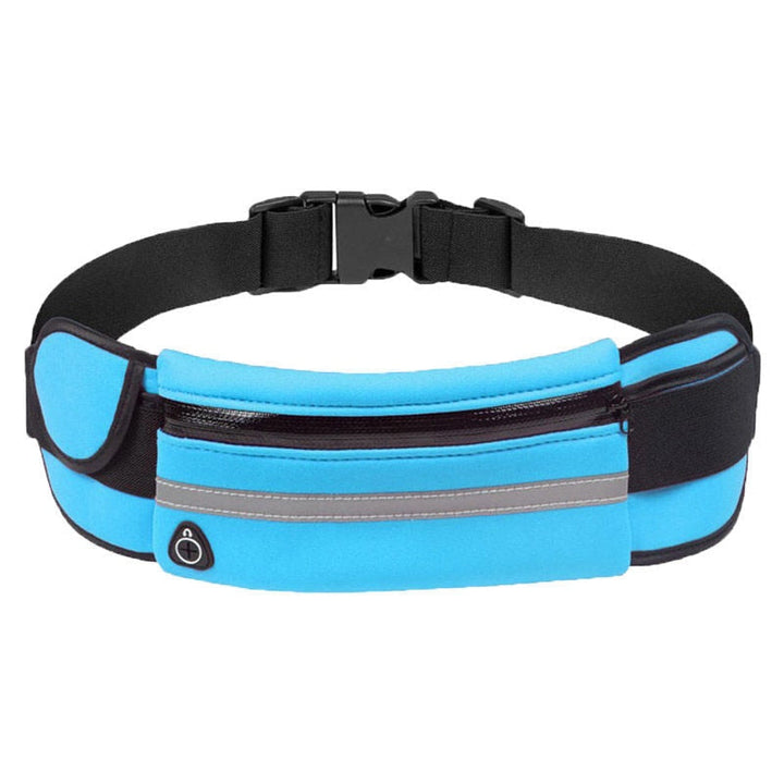 Water-Resistant Running Waist Belt – 1+1 FREE Fitness &amp; Travel Storage Pack