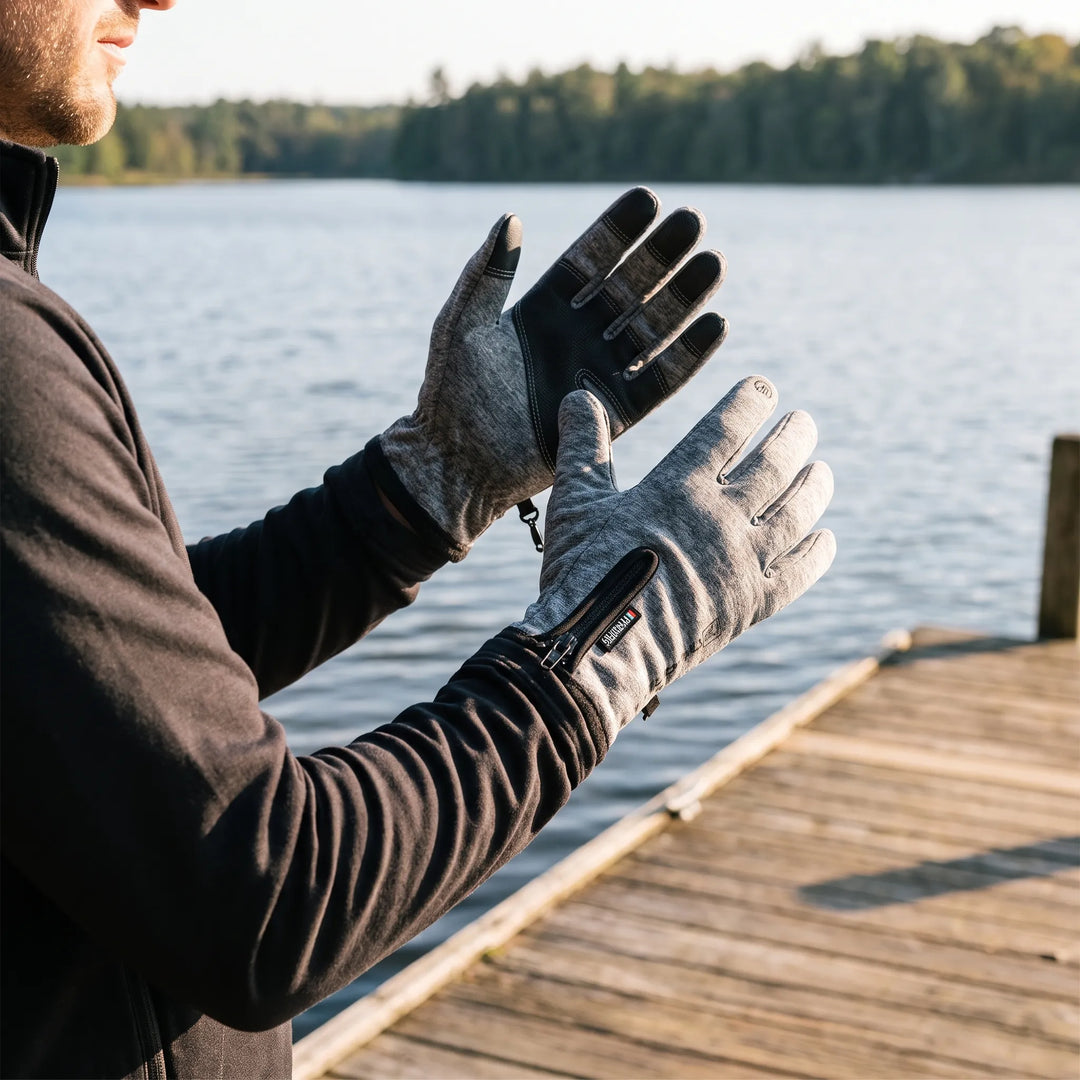 Water-Resistant Thermal Fishing Gloves