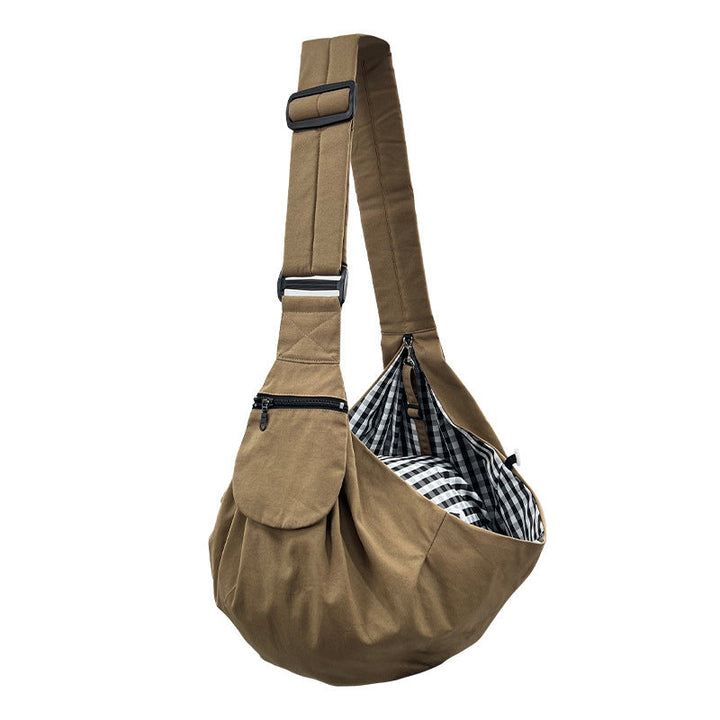 Waterproof Canvas Pet Messenger Bag