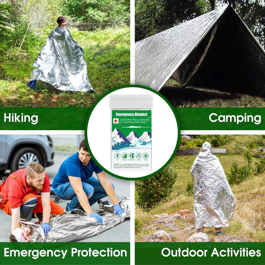 Waterproof Emergency Thermal Mylar Space Survival Blanket