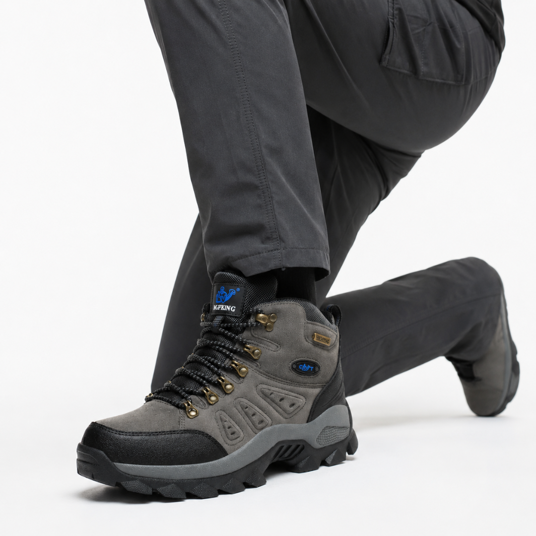 Waterproof Orthopedic Hiking Shoes with Non-Slip Sole for Men &amp; Women