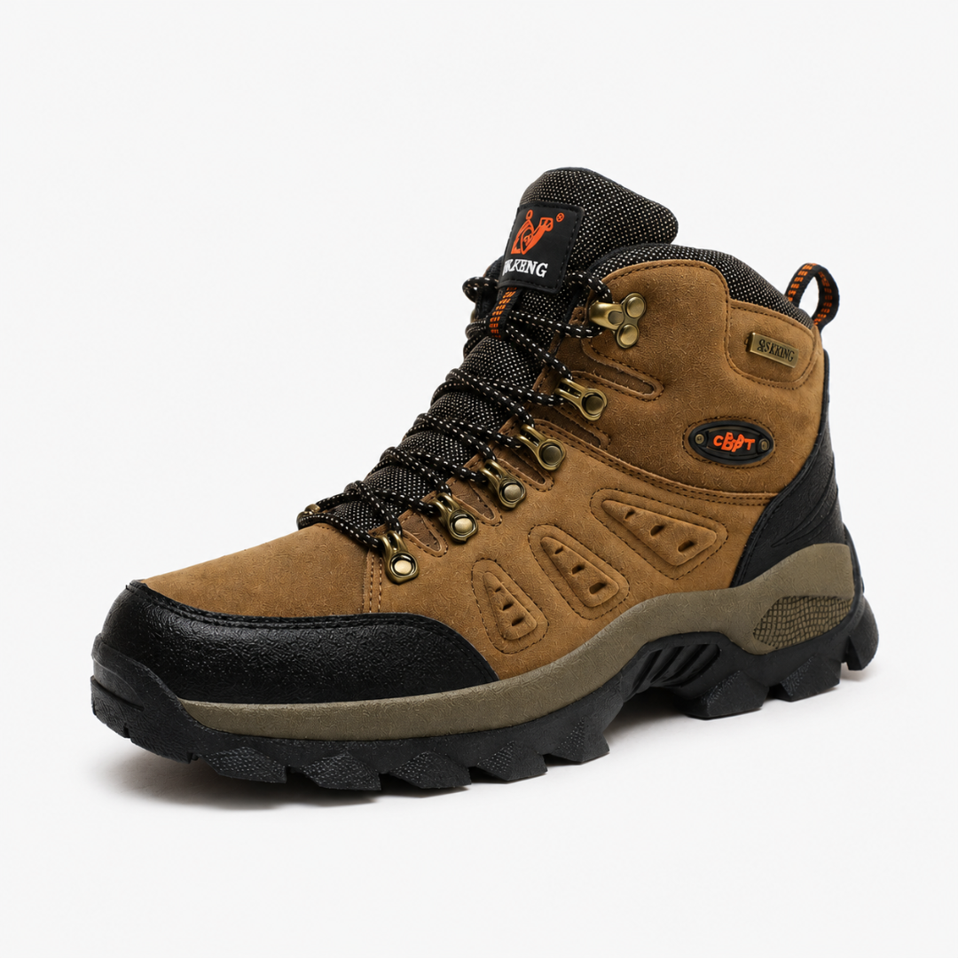 Waterproof Orthopedic Hiking Shoes with Non-Slip Sole for Men &amp; Women