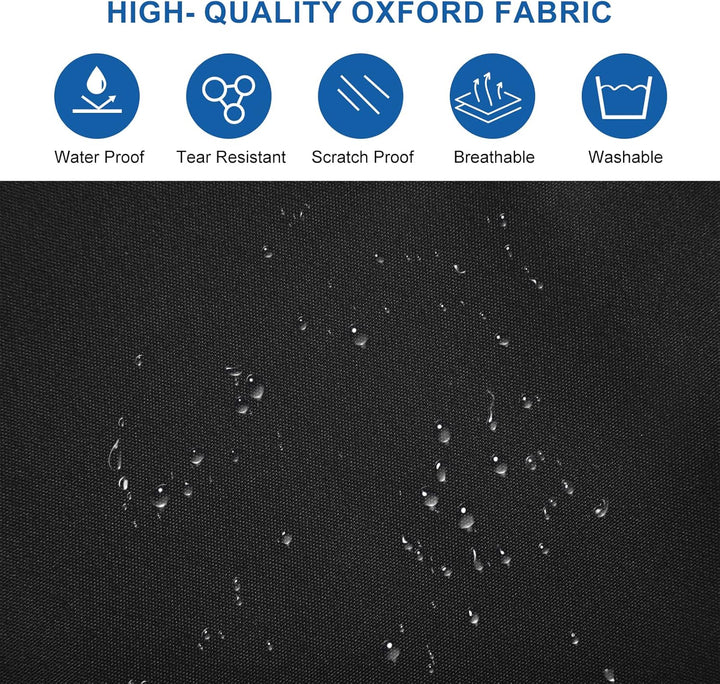Waterproof Oxford Garment Bag – Suit Cover with Gusset &amp; Pockets (2-Pack)
