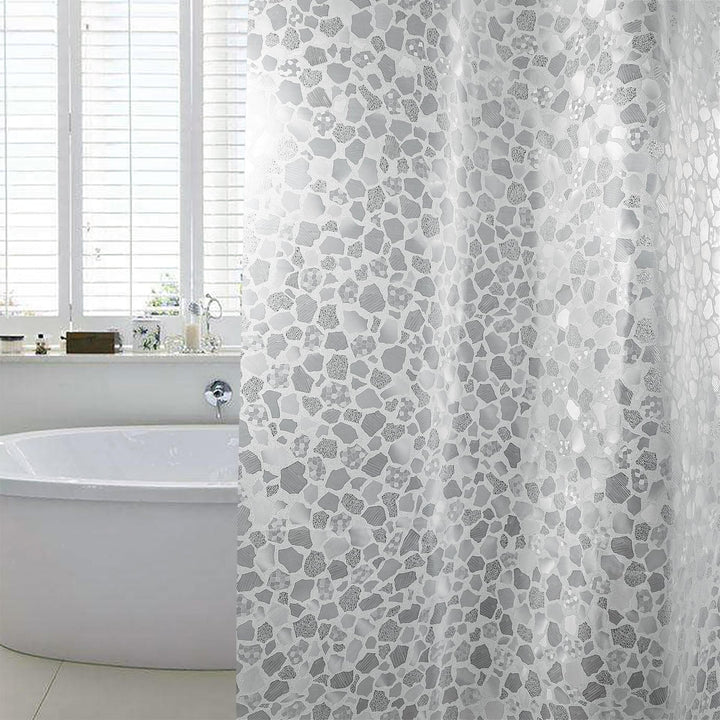 Waterproof Textured Shower Curtain