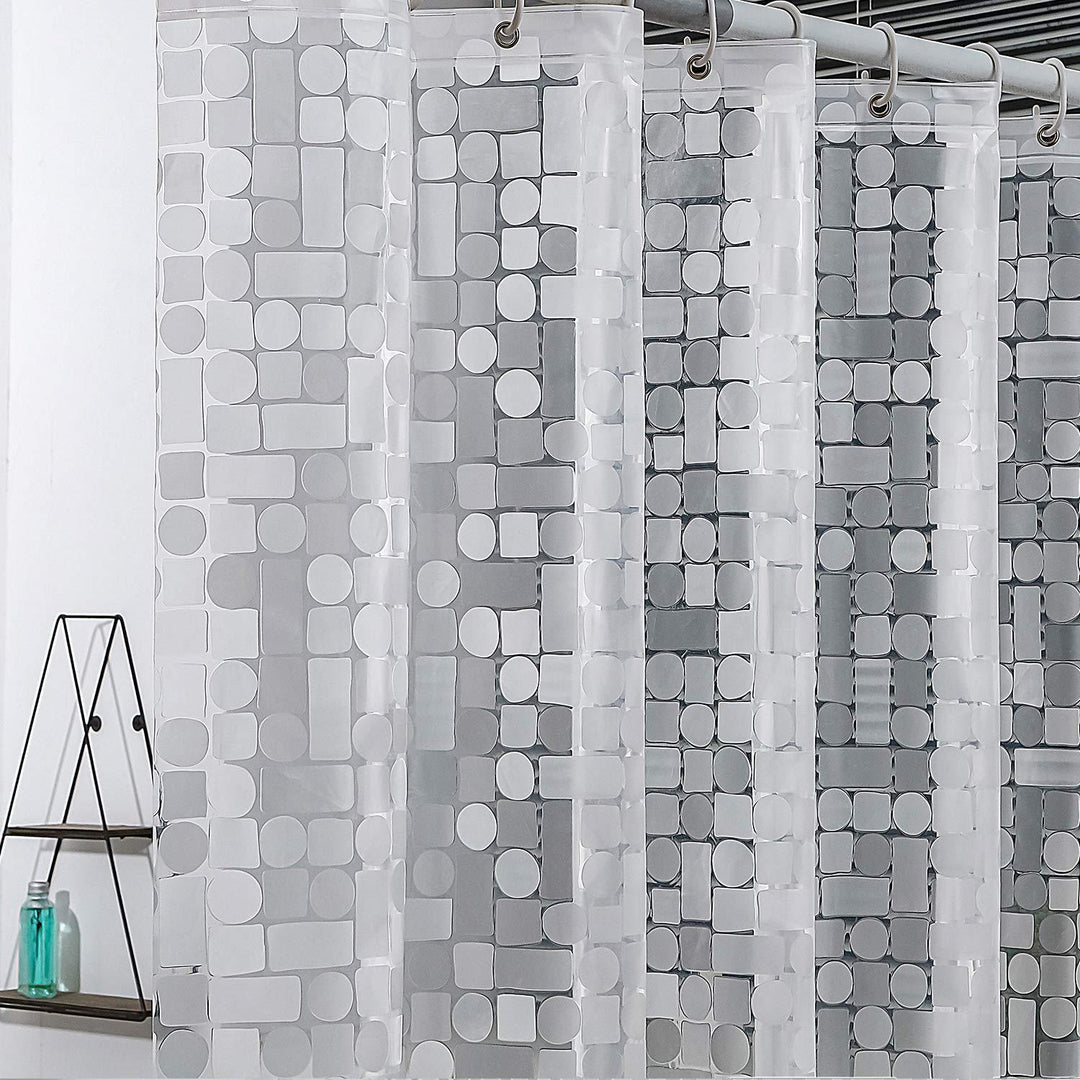 Waterproof Textured Shower Curtain