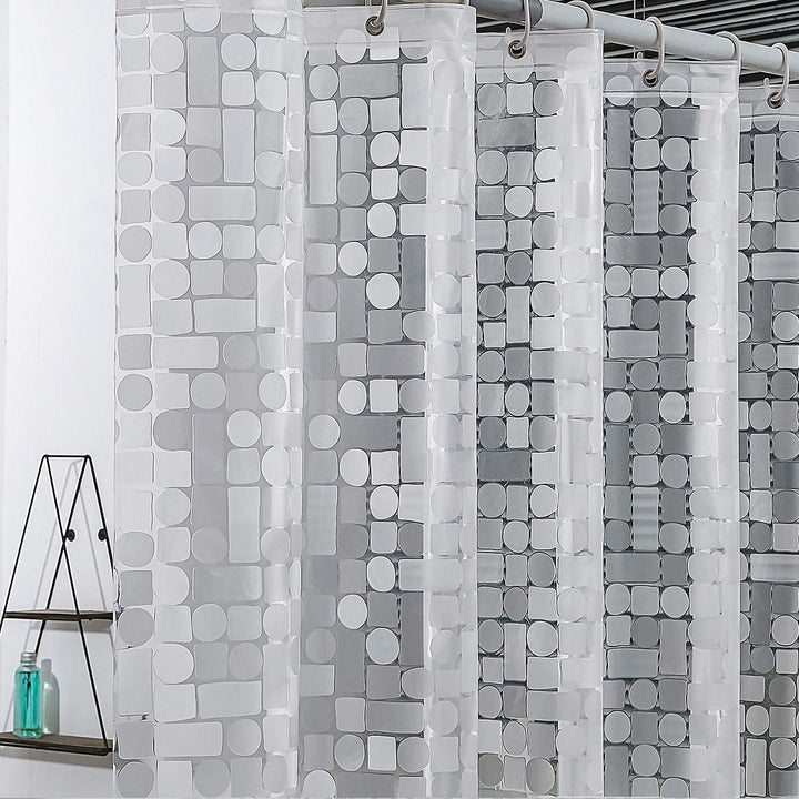 Waterproof Textured Shower Curtain