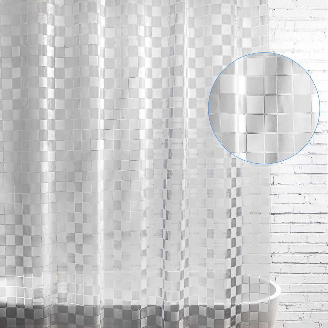 Waterproof Textured Shower Curtain