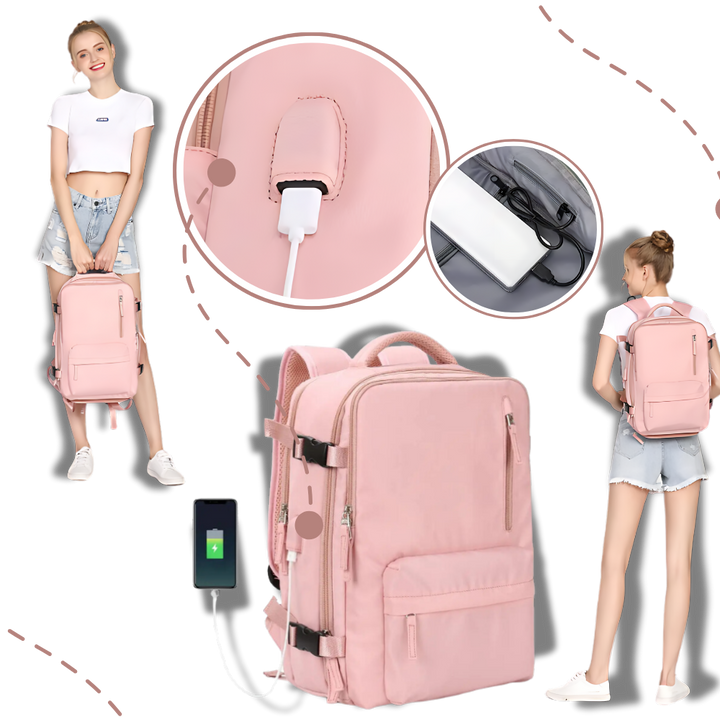 Waterproof Travel Backpack with USB