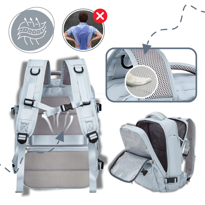Waterproof Travel Backpack with USB