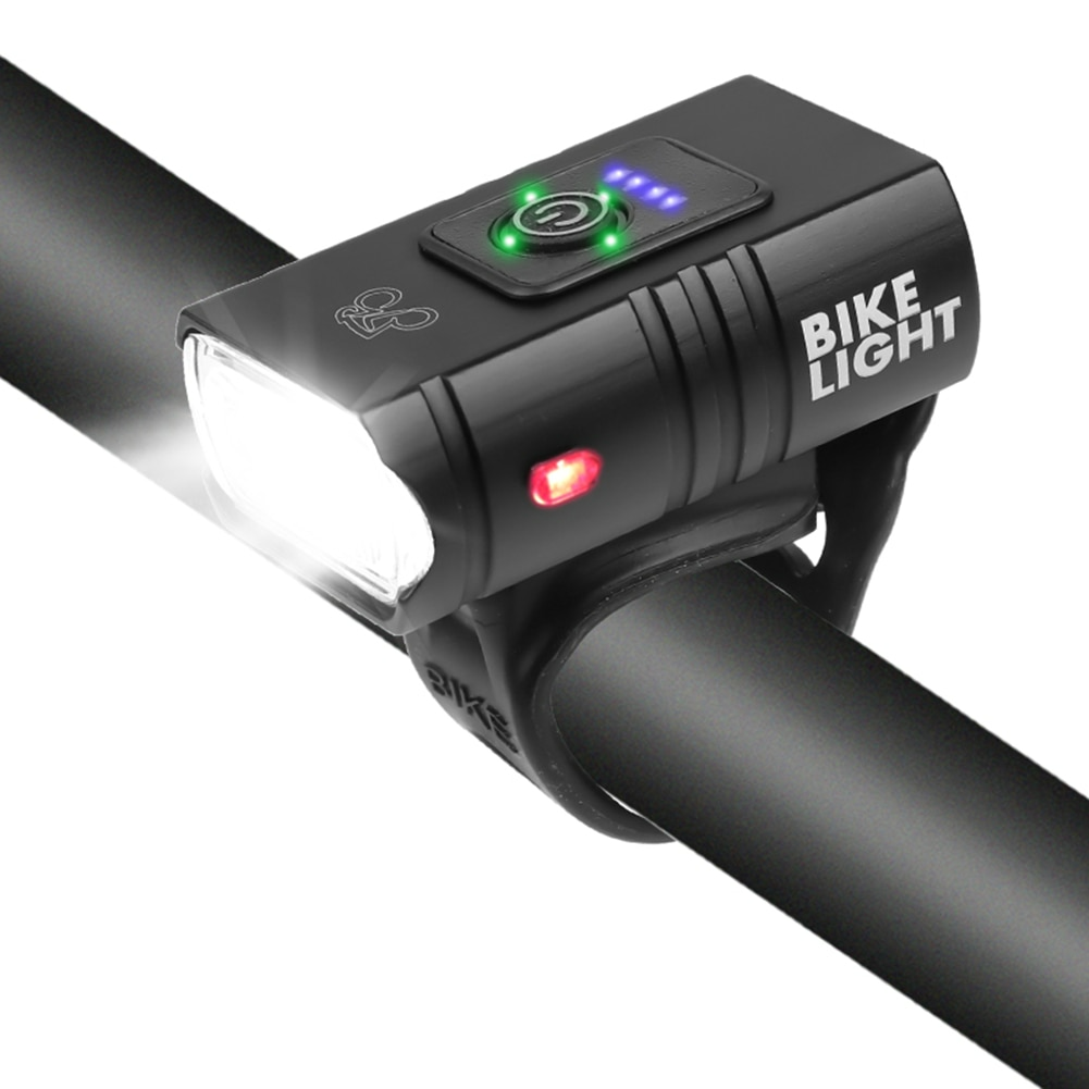 Waterproof USB Rechargeable Front Bike Headlight
