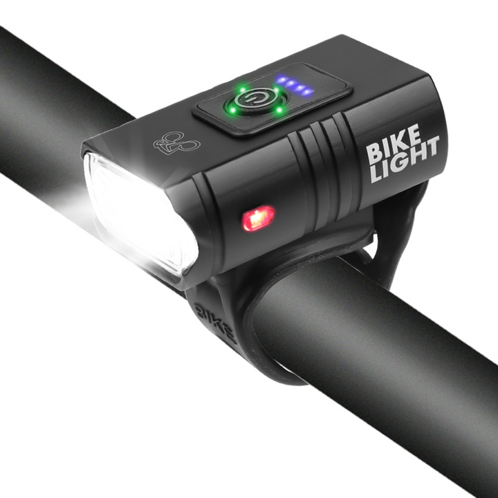 Waterproof USB Rechargeable Front Bike Headlight