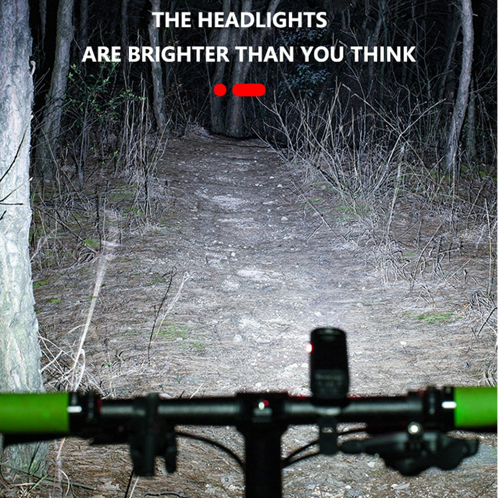 Waterproof USB Rechargeable Front Bike Headlight