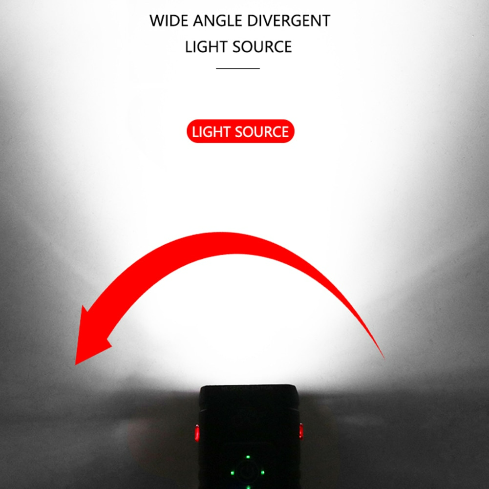 Waterproof USB Rechargeable Front Bike Headlight