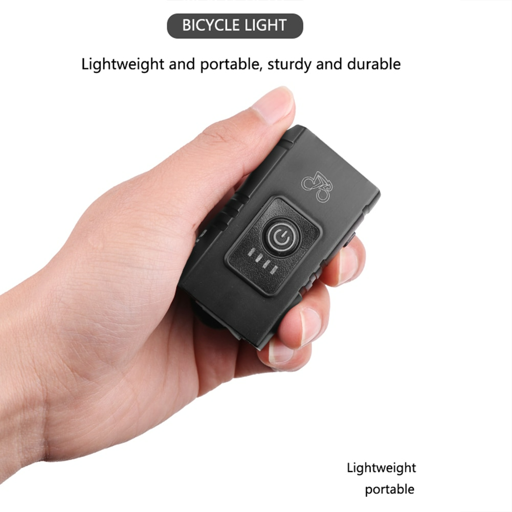 Waterproof USB Rechargeable Front Bike Headlight