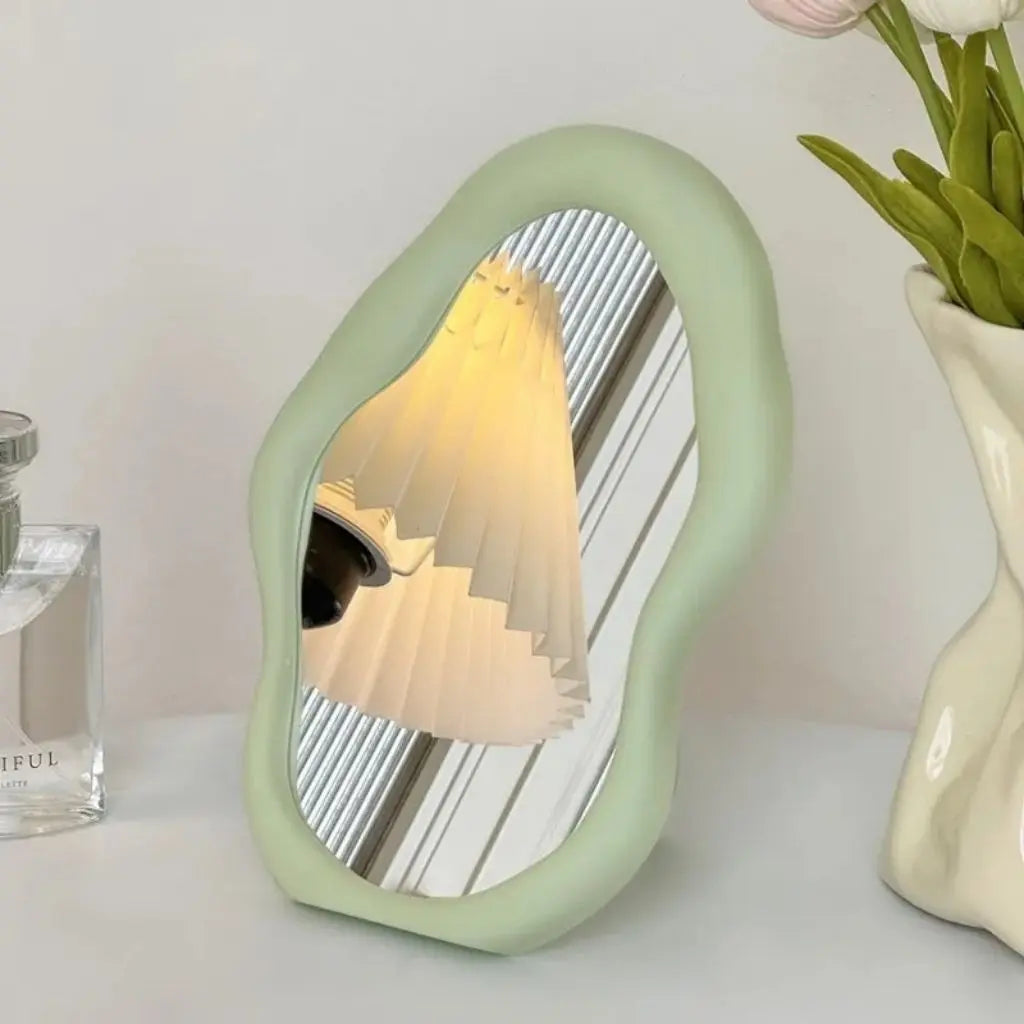 Wavy Cloud Sculptural Accent Mirror