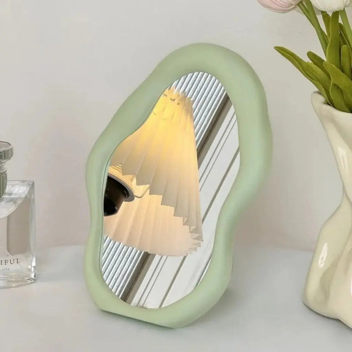 Wavy Cloud Sculptural Accent Mirror