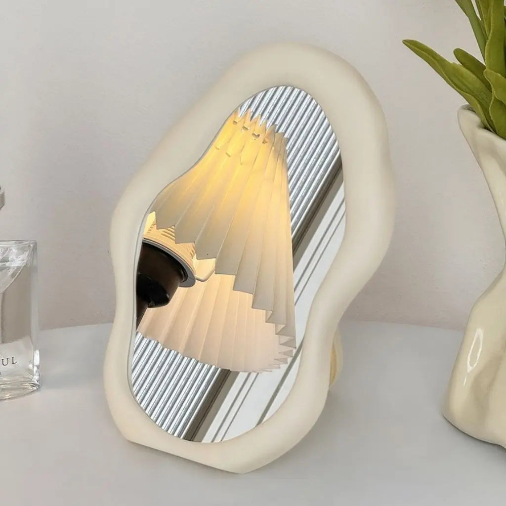 Wavy Cloud Sculptural Accent Mirror