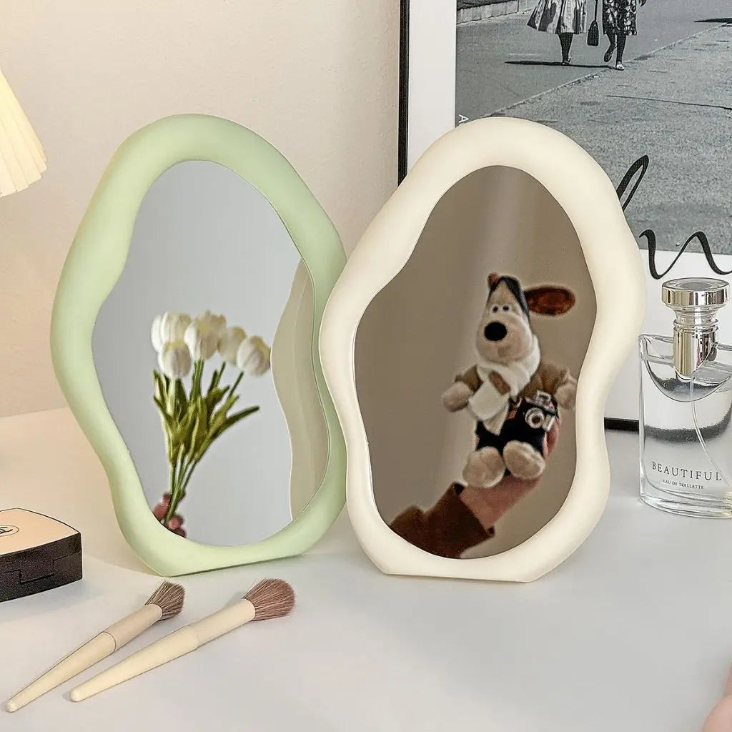 Wavy Cloud Sculptural Accent Mirror