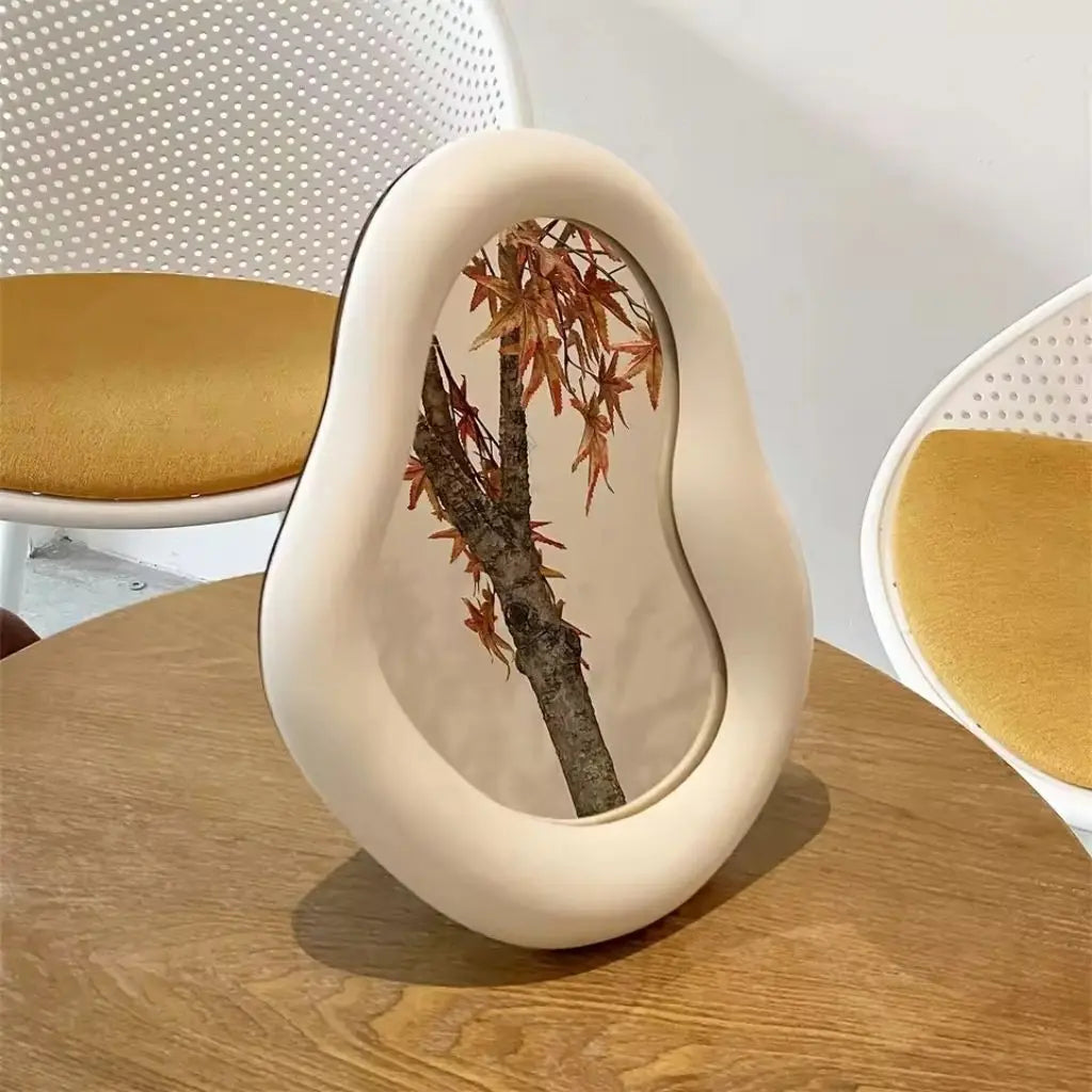 Wavy Cloud Sculptural Accent Mirror