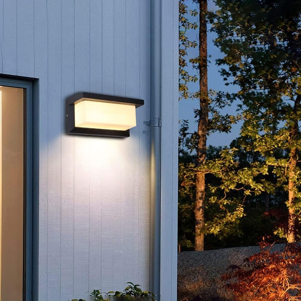 Weatherproof Wall Light with Automatic Light Activation for Entrances, Patios &amp; Pathways
