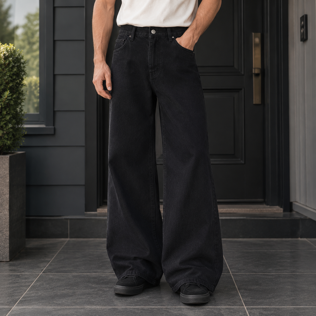 Wide-Leg Jeans