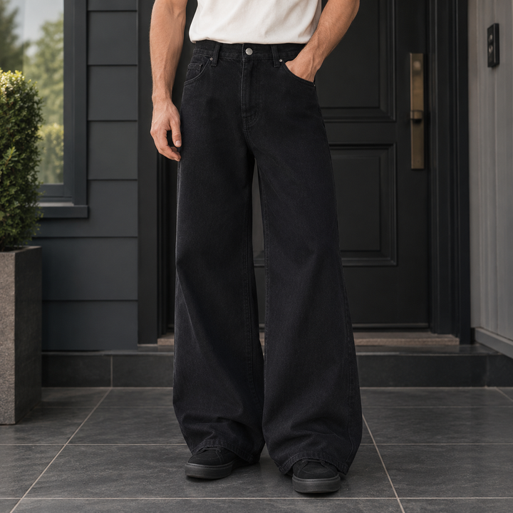 Wide-Leg Jeans