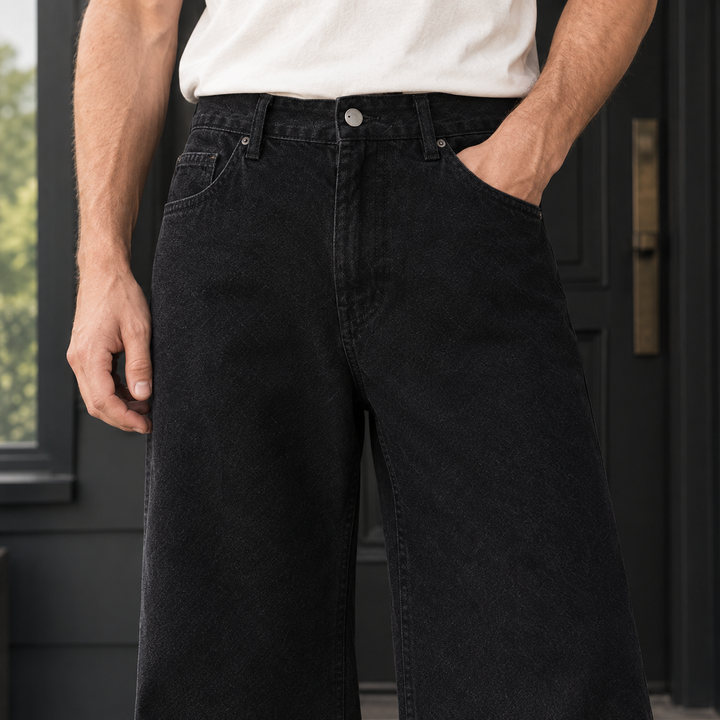 Wide-Leg Jeans