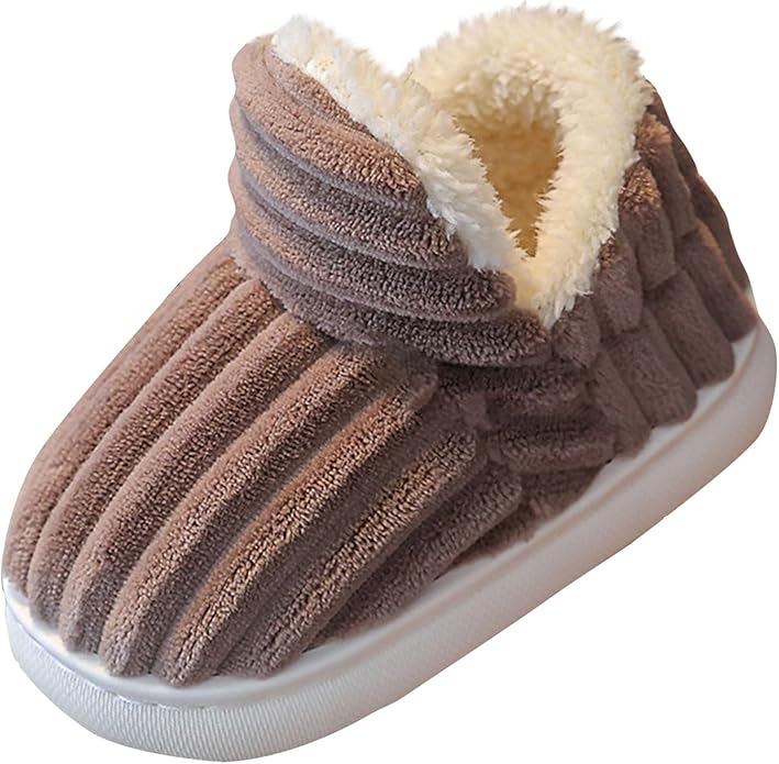 Winter Slippers for Kids – Warm Lined Indoor Slippers