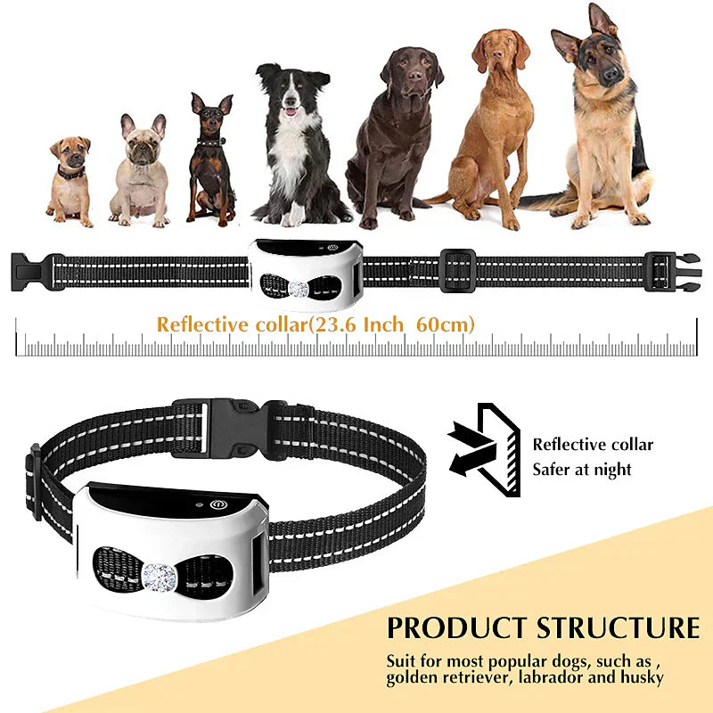 Wireless Fence &amp; Training Collar 2-in-1 - Waterproof &amp; Rechargeable