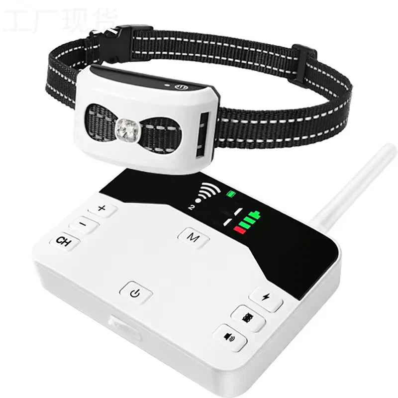 Wireless Fence &amp; Training Collar 2-in-1 - Waterproof &amp; Rechargeable