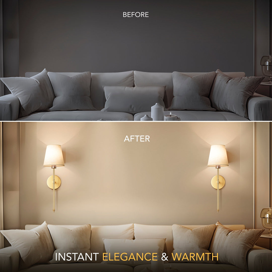 Wireless Wall Lights (Set of 2)