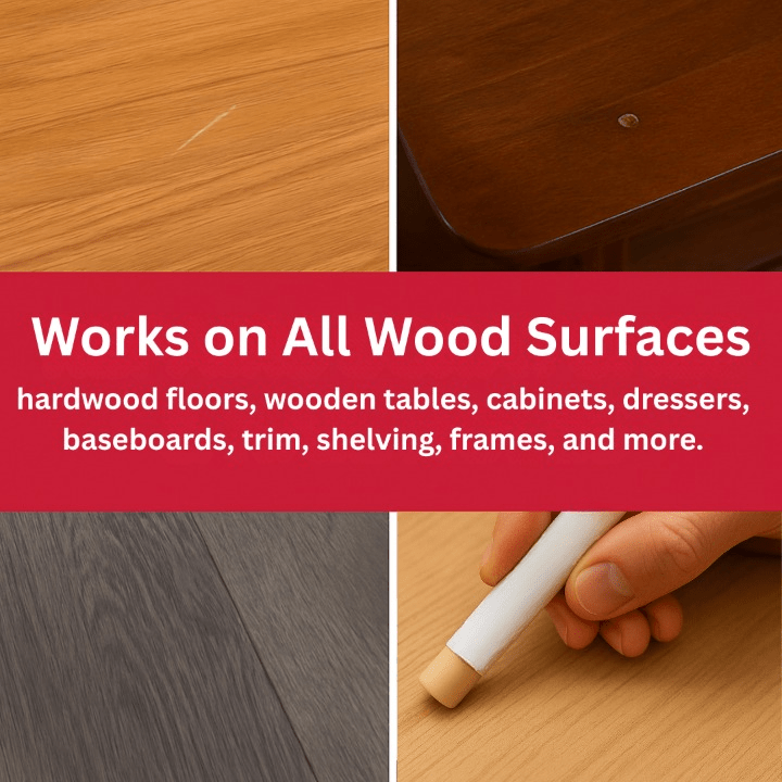 Wood Repair Wax Pens - Multi-Color, Easy Application