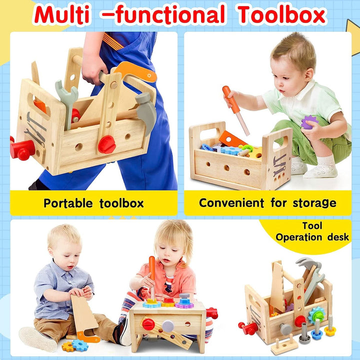 WOODCRAFT – Kids Toolbox for Creative Building &amp; Exploration