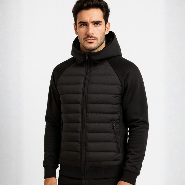 Zip-Up Hooded Jacket